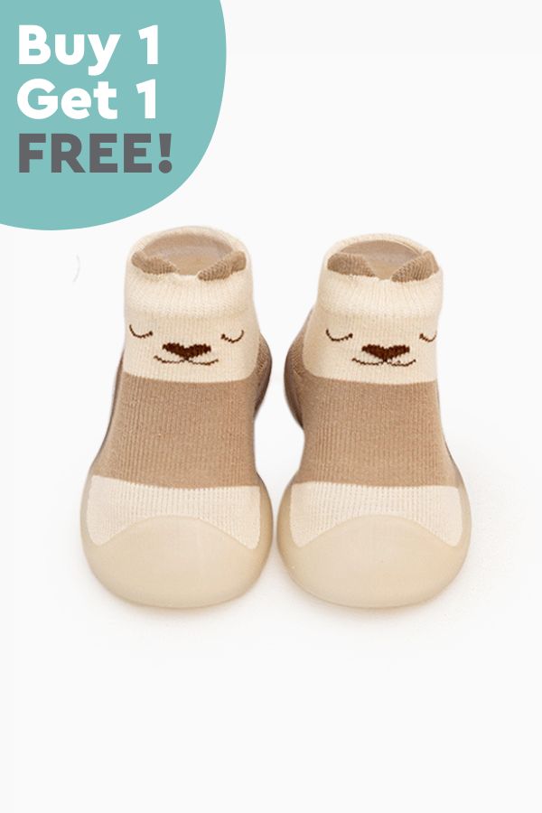 First Step Soft Animal Shoe Socks