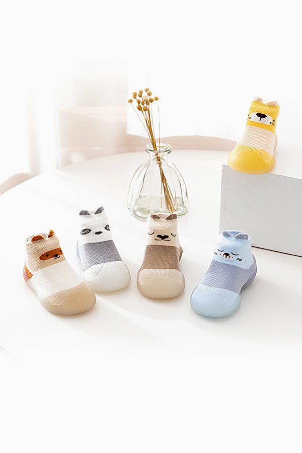 First Step Soft Animal Shoe Socks