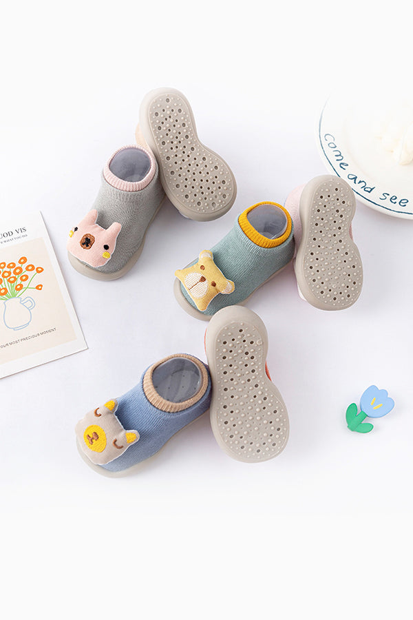 First Step Cartoon Sock Shoes (1+1 FREE)