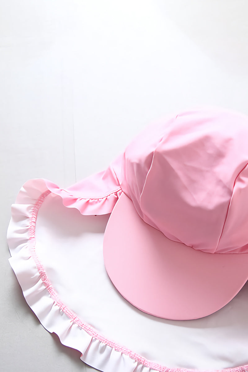 Cute Princess One-Piece Swimsuit with Hat