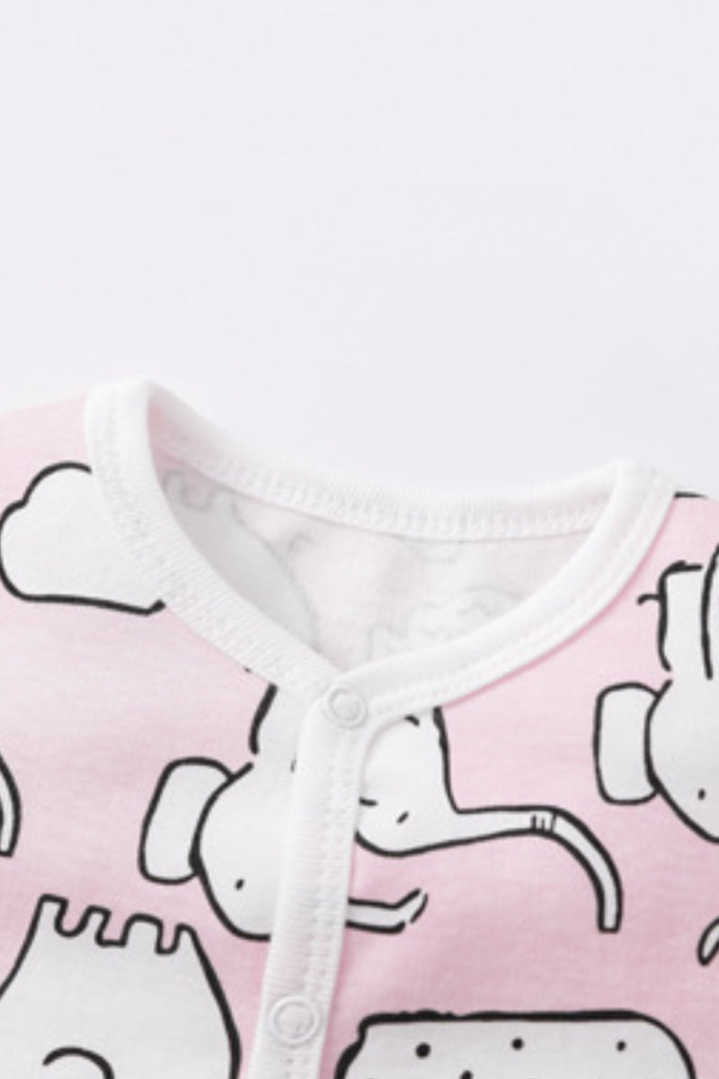 Learn To Crawl Cotton Jumpsuit