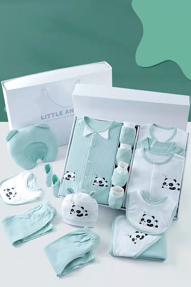 Cute Panda Newborn Gift Box Set