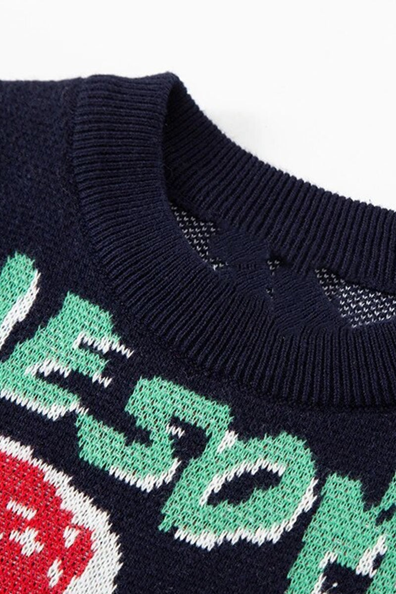 Cutesy Cotton Dino Sweater