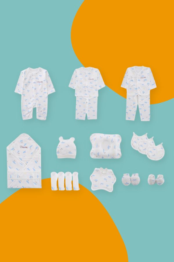 Happy Baby Cotton Newborn Gift Box Set
