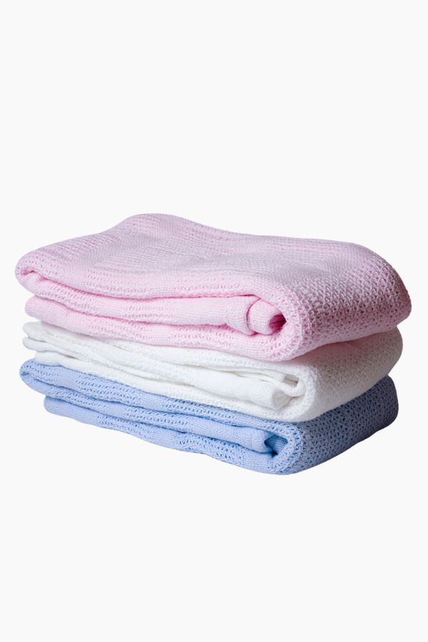 Breathable Cotton Cellular Blanket