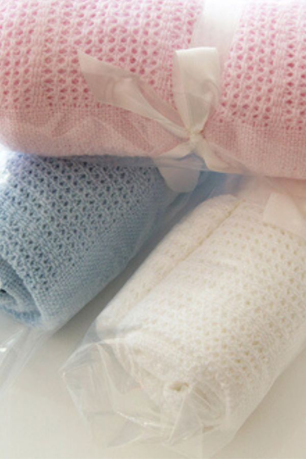 Breathable Cotton Cellular Blanket