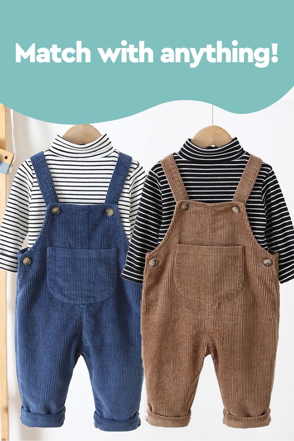 Vintage Buttoned Corduroy Pocketalls
