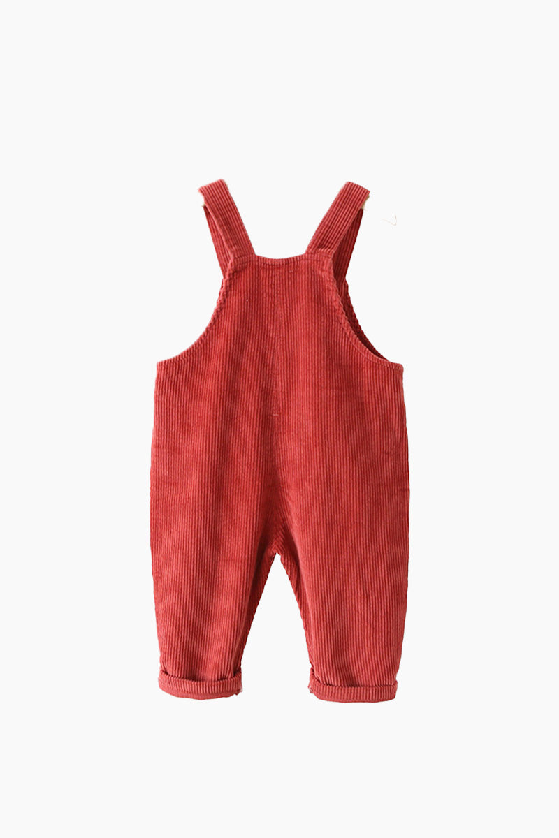 Vintage Buttoned Corduroy Pocketalls