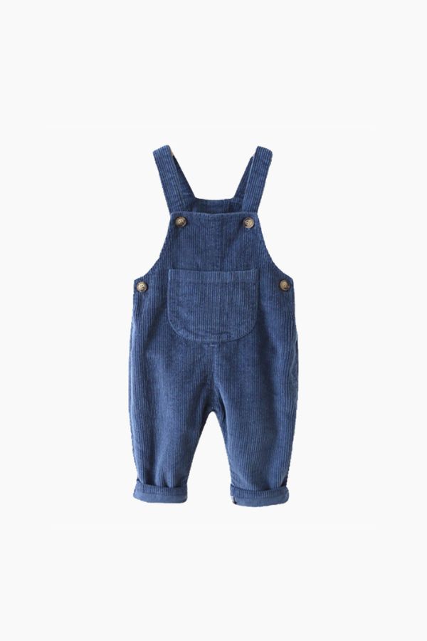 Vintage Buttoned Corduroy Pocketalls