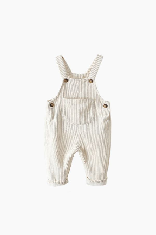 Vintage Buttoned Corduroy Pocketalls