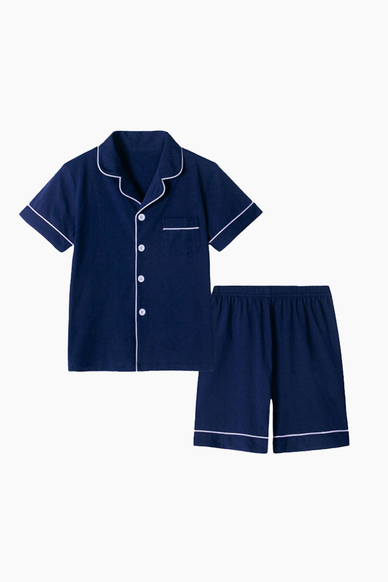 Cozy Collared Pajama Set
