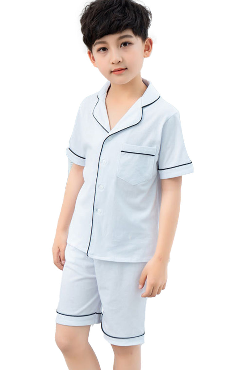 Cozy Collared Pajama Set