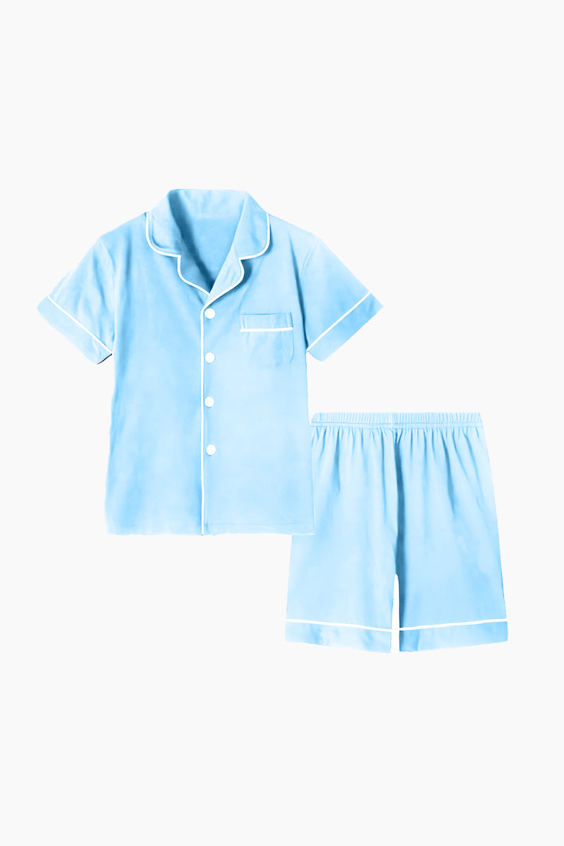 Cozy Collared Pajama Set