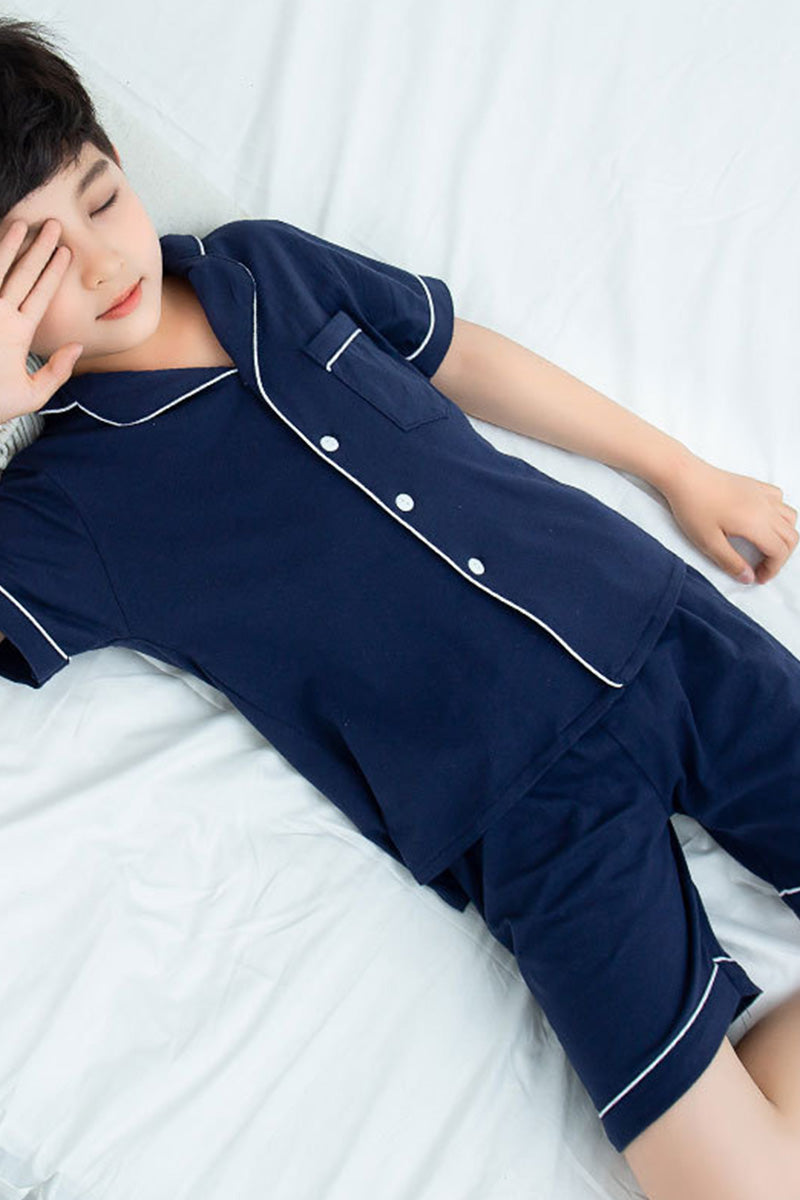 Cozy Collared Pajama Set