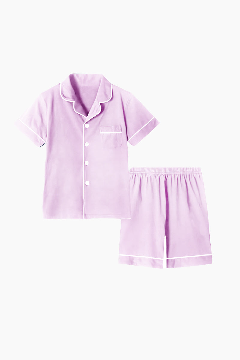 Cozy Collared Pajama Set