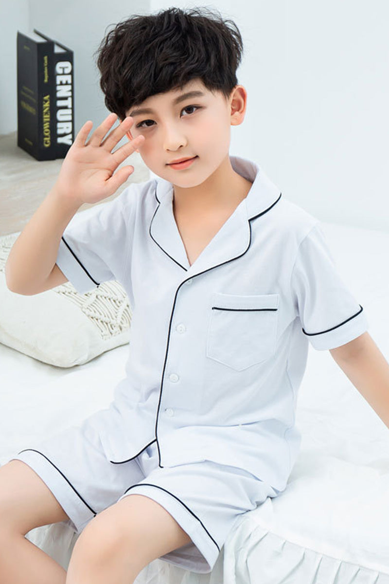 Cozy Collared Pajama Set