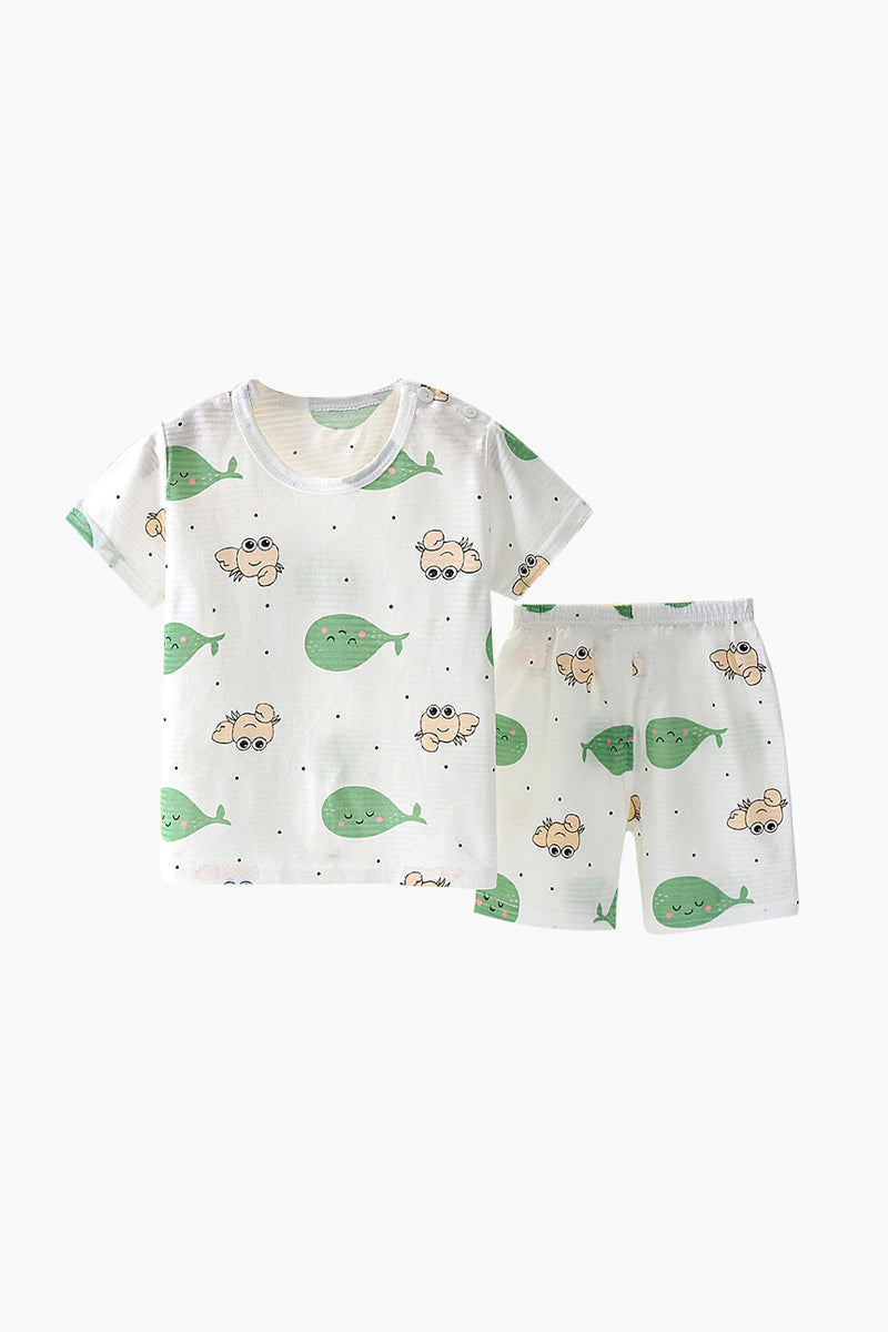 Comfy Cartoon Pajama Set