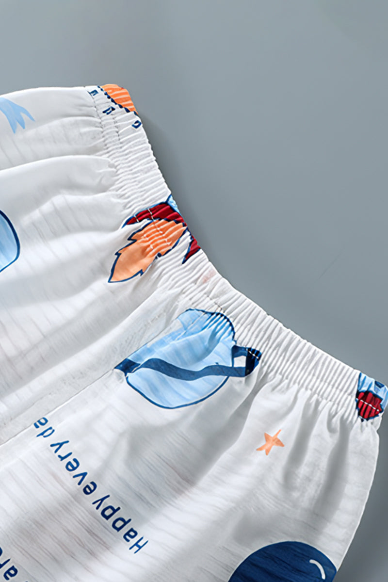 Comfy Cartoon Pajama Set