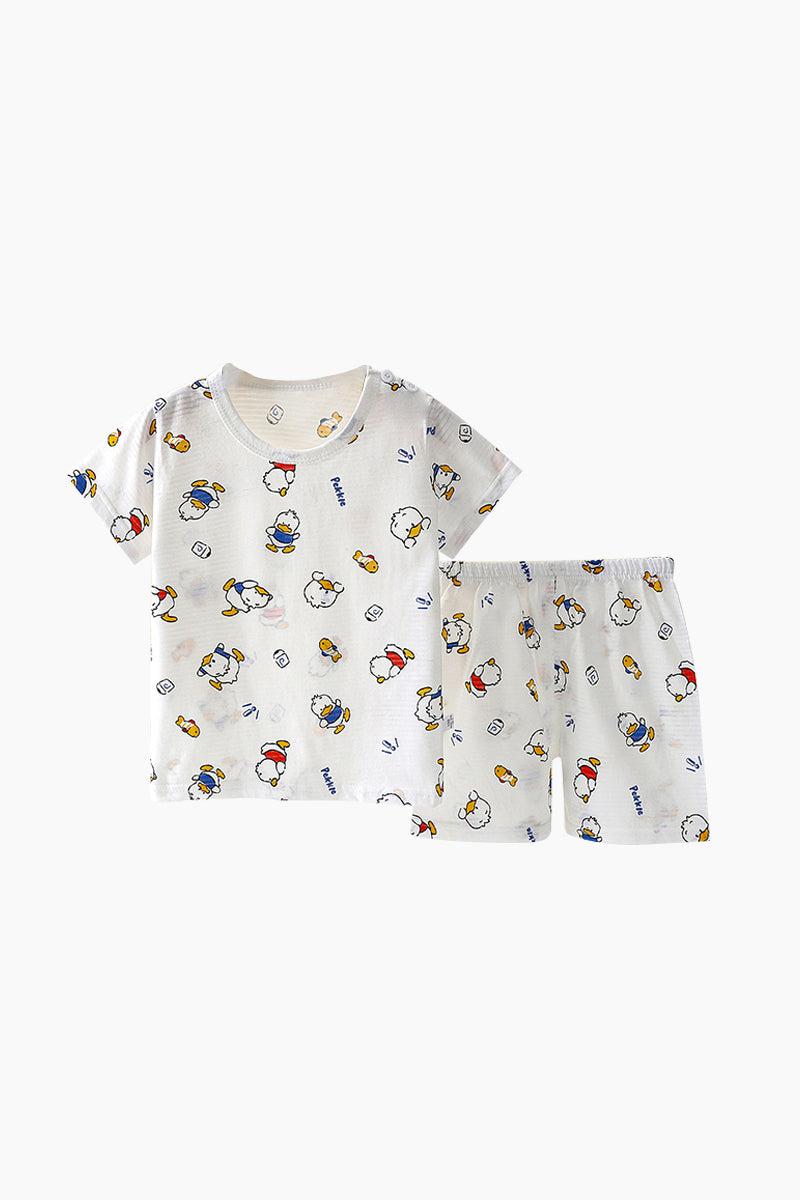 Comfy Cartoon Pajama Set