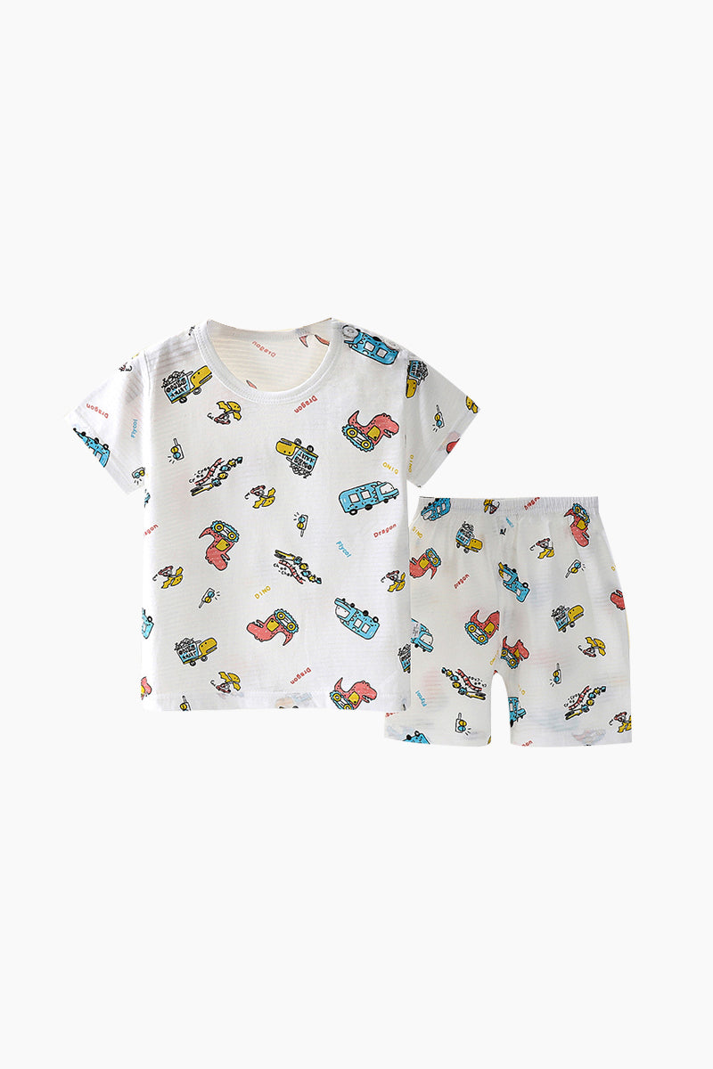 Comfy Cartoon Pajama Set