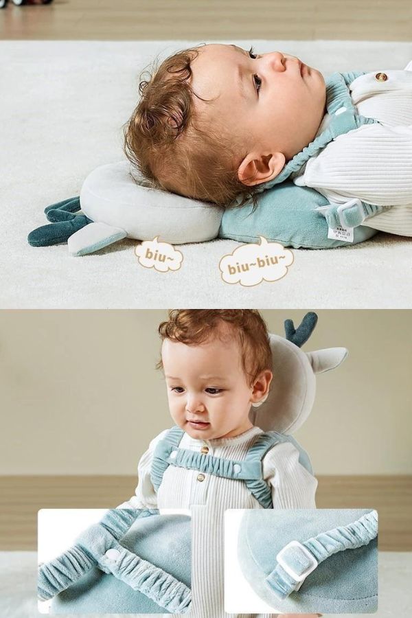 Anti-Fall Headguard Pillow Asher the Deer