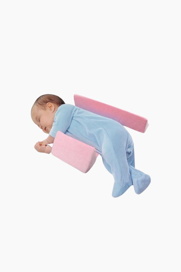 Secure Anti-Roll Side Sleeper Baby Pillow