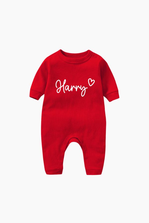 Adorable Custom Name Jumpsuit