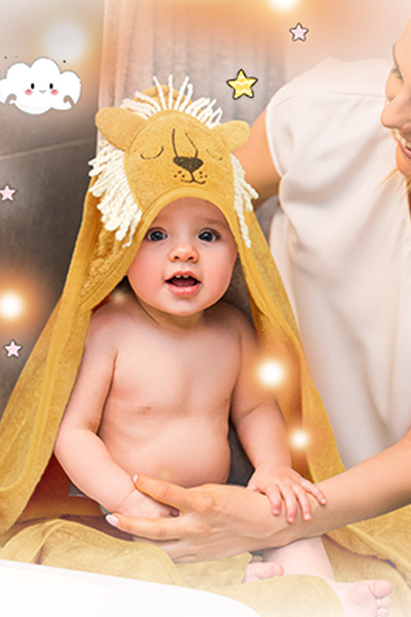 Cuddly Creatures Cotton Bath Towel