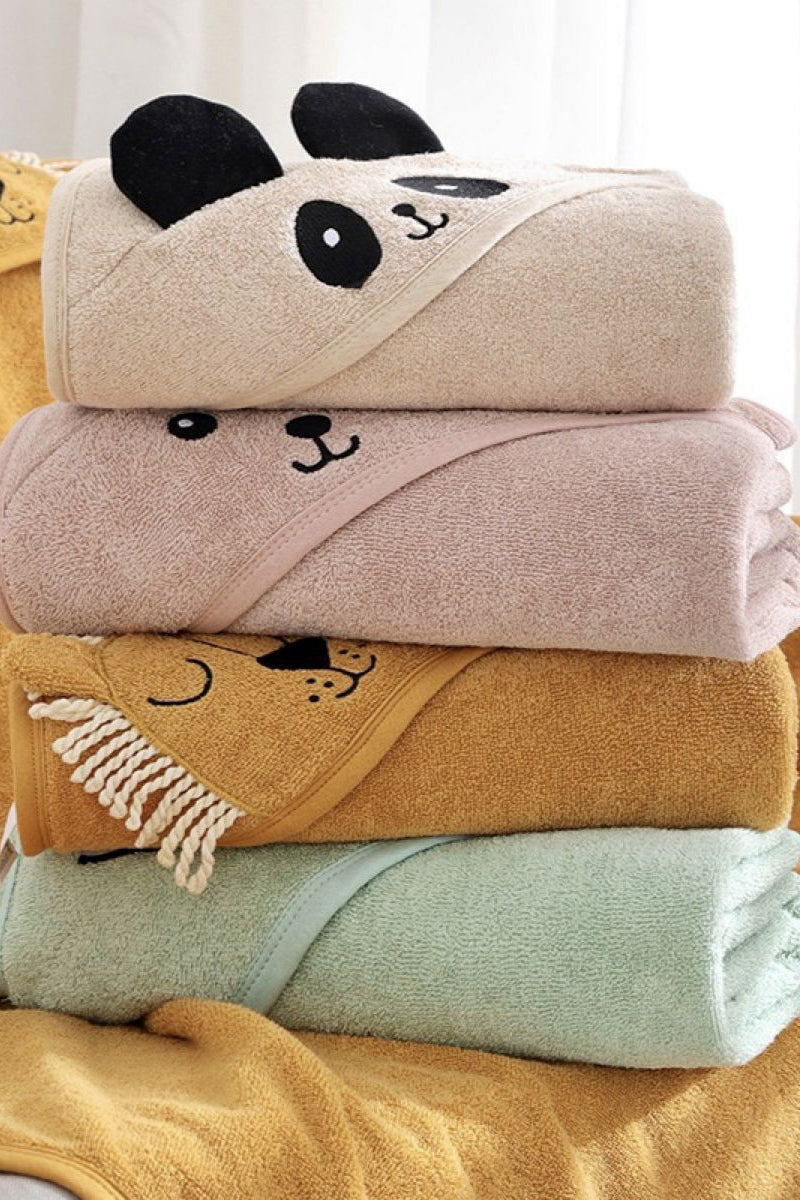 Cuddly Creatures Cotton Bath Towel