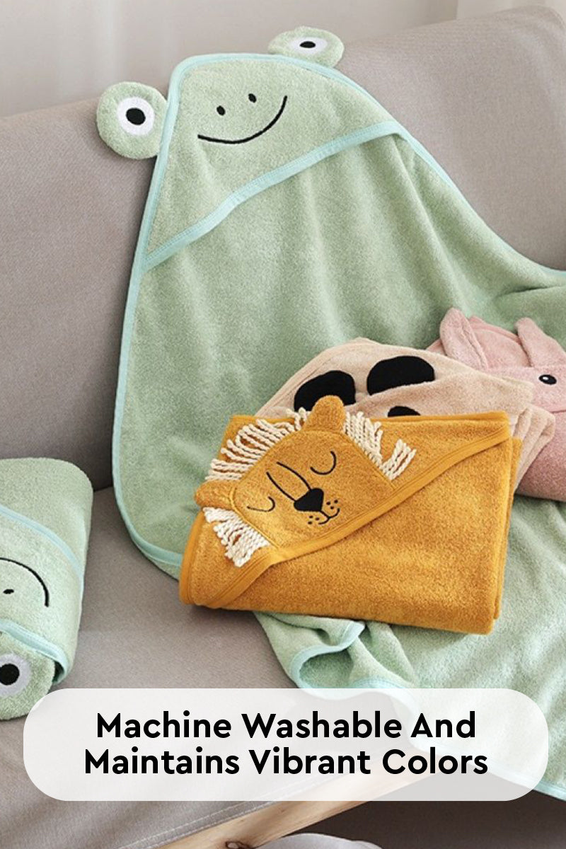 Cuddly Creatures Cotton Bath Towel