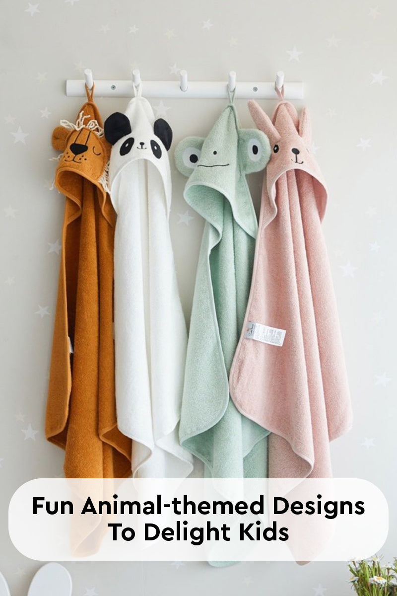 Cuddly Creatures Cotton Bath Towel