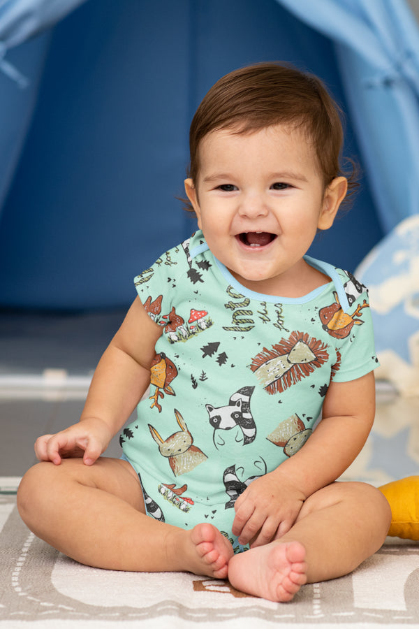 Organic Bamboo Animal Romper (4 PIECES)