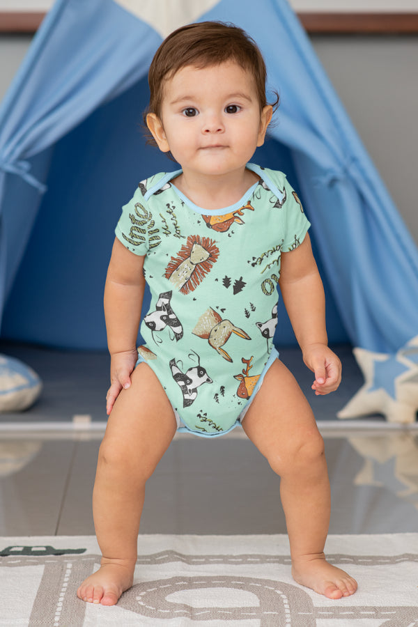 Organic Bamboo Animal Romper (4 PIECES)