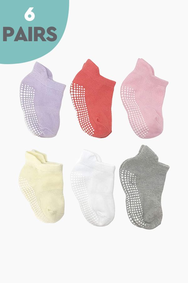 Organic Cotton Non-Slip Ankle Socks