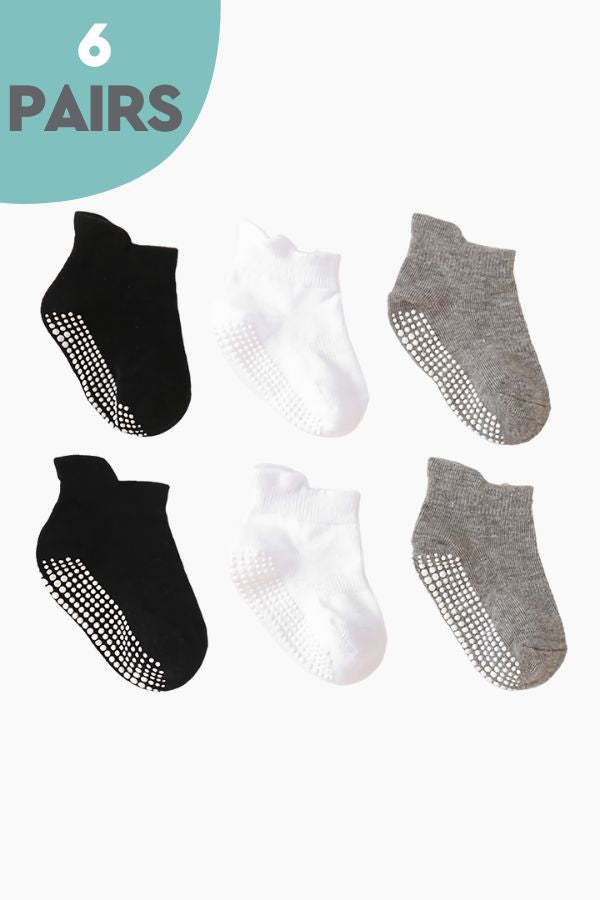 Organic Cotton Non-Slip Ankle Socks