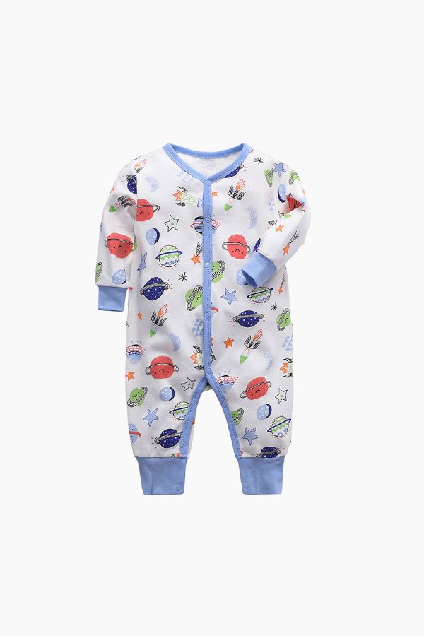 Learn To Crawl Cotton Jumpsuit