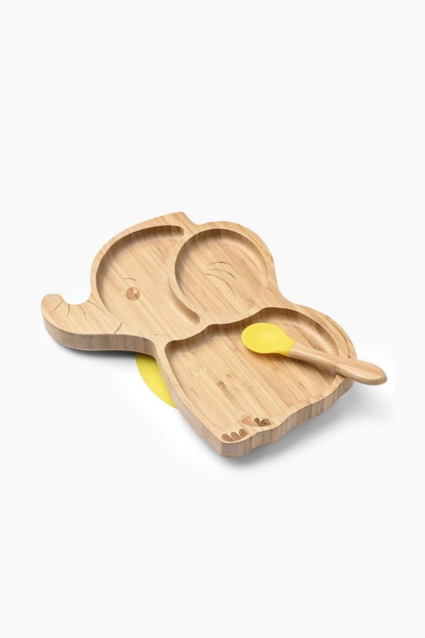 Cartoon Bamboo Dinner Plate