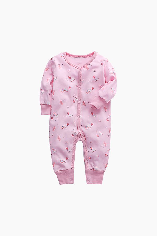 Learn To Crawl Cotton Jumpsuit