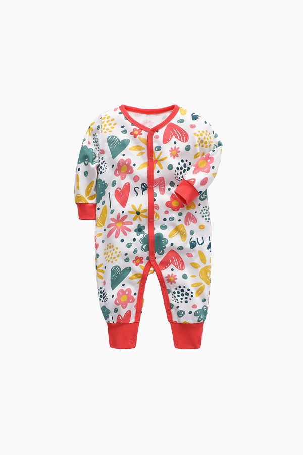 Learn To Crawl Cotton Jumpsuit