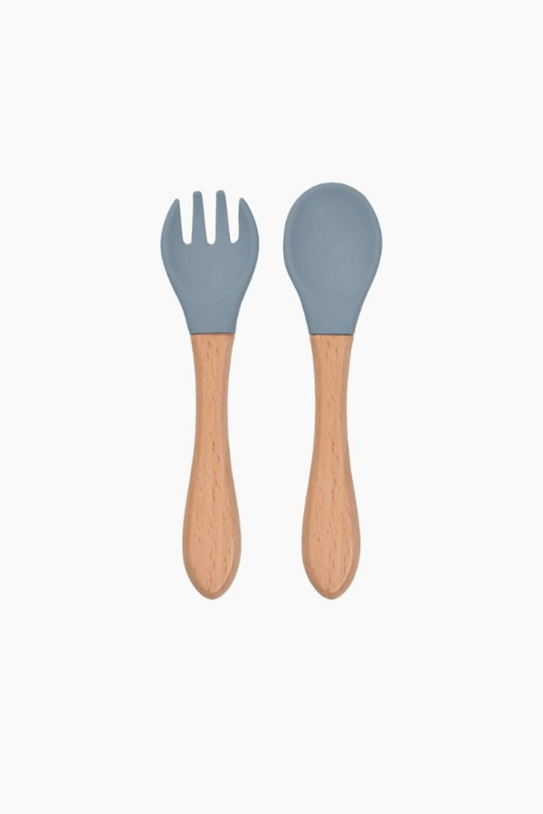 Organic Bamboo Spoon and Fork Set