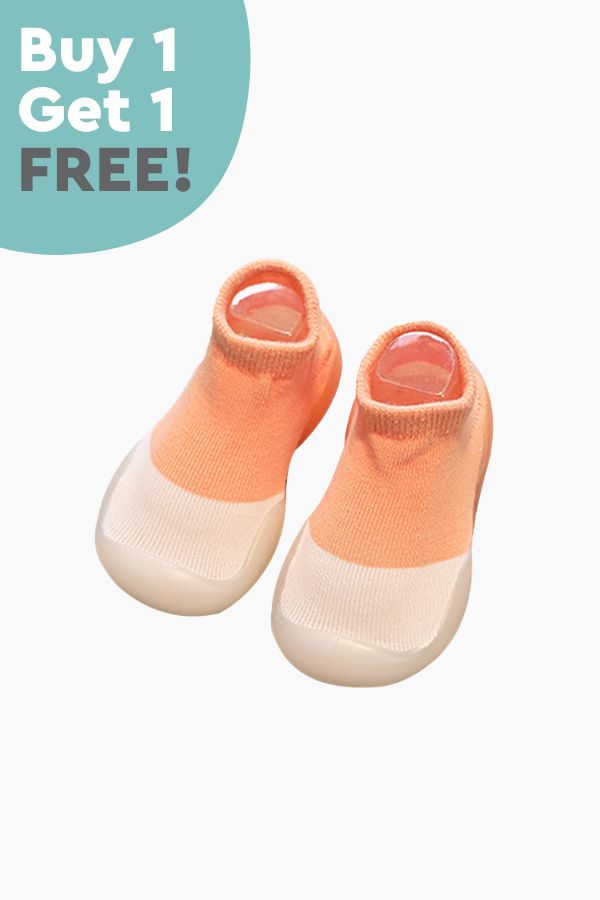 First Steps Cotton Sock Shoes (1+1 FREE)