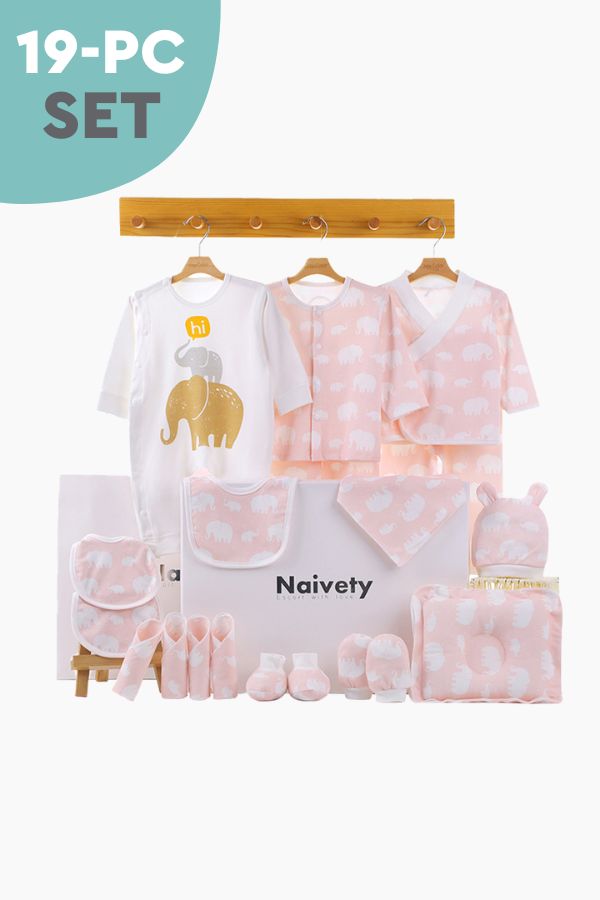 Elephant Dreams Newborn Gift Box Set