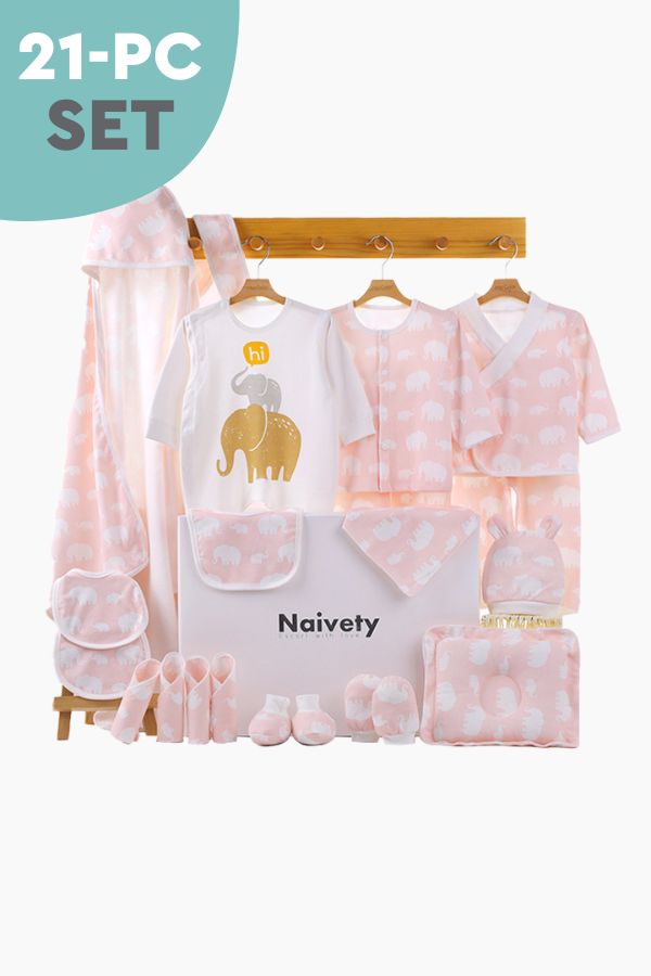 Elephant Dreams Newborn Gift Box Set
