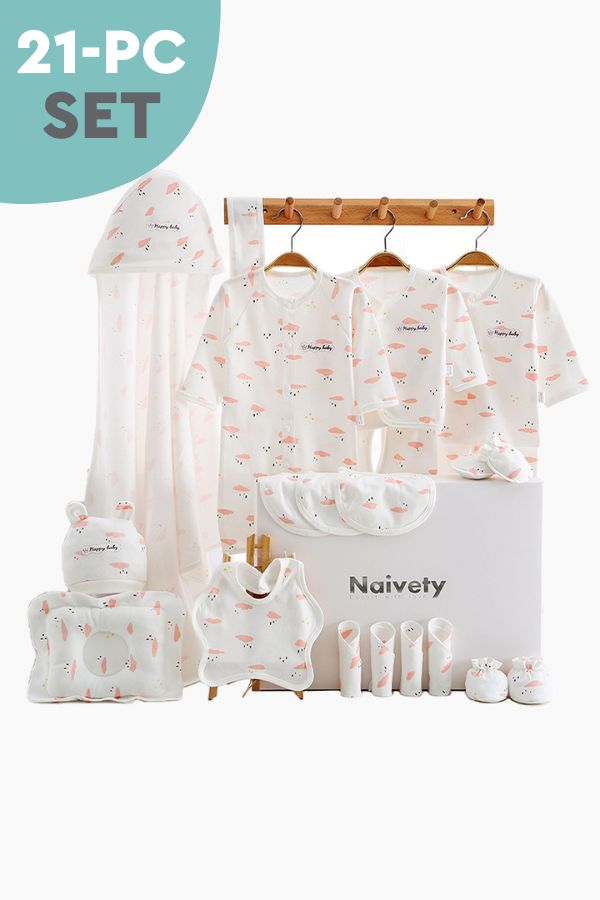 Happy Baby Cotton Newborn Gift Box Set